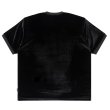 画像2: BlackEyePatch/HWC LABEL EMBROIDERED VELOUR V NECK S/S SHIRT（BLACK） (2)