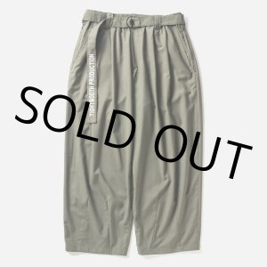 画像: TIGHTBOOTH/BAGGY SLACKS（Olive）［バギースラックス-24春夏］