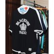 画像3: BlackEyePatch/CROWN LOGO RIBBED TEE（NAVY） (3)