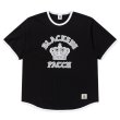 画像1: BlackEyePatch/CROWN LOGO RIBBED TEE（BLACK） (1)