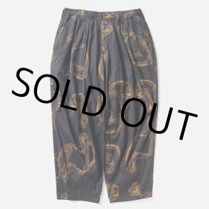 画像: TIGHTBOOTH/DABS BALLOON PANTS（Black） 【20%OFF】［総柄バルーンパンツ-24春夏］