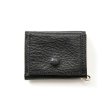 画像2: CALEE/STUDS LEATHER MULTI WALLET（BLACK）［スタッズレザーマルチウォレット-24春夏］ (2)