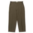 画像1: CALEE/R/SUCKER WIDE SLACKS（OLIVE）［シアサッカーワイドスラックス-24春夏］ (1)