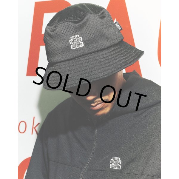 画像3: BlackEyePatch/SMALL OG LABEL MESH BUCKET HAT（BLACK） (3)