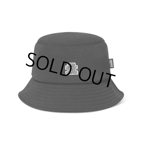 画像1: BlackEyePatch/SMALL OG LABEL MESH BUCKET HAT（BLACK） (1)