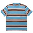 画像1: WACKO MARIA/STRIPED T-SHIRT（BLUE）［ストライプT-24春夏］ (1)