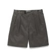 画像1: WACKO MARIA/DOUBLE PLEATED CHINO SHORT TROUSERS（GRAY）［ツータックチノショーツ-24春夏］ (1)