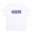 画像1: CHALLENGER/BAR LOGO TEE（WHITE）［プリントT-24秋冬］ (1)