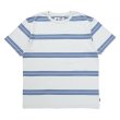 画像1: CHALLENGER/CLASSIC BORDER TEE（IVORY/BLUE GRAY）［クラシックボーダーT-24秋冬］ (1)