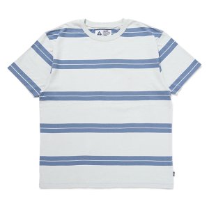 画像: CHALLENGER/CLASSIC BORDER TEE（IVORY/BLUE GRAY）［クラシックボーダーT-24秋冬］