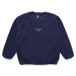 画像1: CHALLENGER/SAILOR C/N FLEECE（NAVY）［セーラークルーネックフリース-24秋冬］ (1)