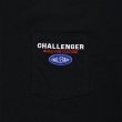 画像3: CHALLENGER/SAILOR LOGO POCKET TEE（BLACK）［刺繍ポケT-24秋冬］ (3)