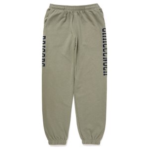 画像: CHALLENGER/COLLEGE SWEAT PANTS（KHAKI）［カレッジスウェットパンツ-24秋冬］