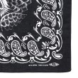 画像3: CHALLENGER/EAGLE HEAD BANDANA（BLACK）［イーグルヘッドバンダナ-24秋冬］ (3)