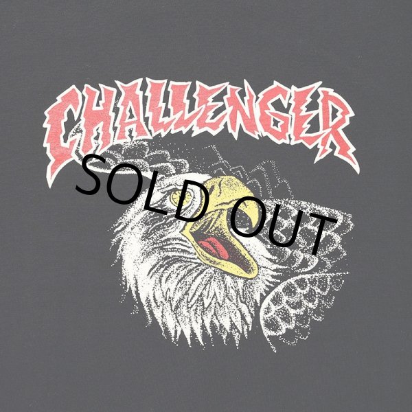 画像3: CHALLENGER/EAGLE HEAD TEE（BLACK）［プリントT-24秋冬］ (3)