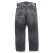 画像2: CHALLENGER/CLASSIC WASHED DENIM PANTS（WASHED BLACK）［クラシックウォッシュドデニムパンツ-24秋冬］ (2)