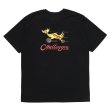 画像1: CHALLENGER/FIRE BIRD TEE（BLACK）［プリントT-24秋冬］ (1)