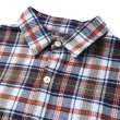 画像3: CHALLENGER/COUNTRY PLAID SHIRT（LT BLUE/ORANGE）［カントリーチェックシャツ-24秋冬］ (3)