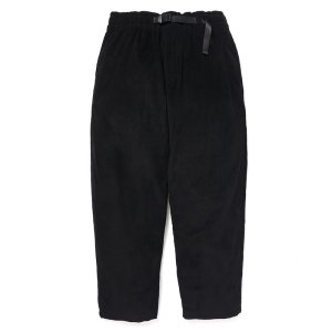 画像: CHALLENGER/SUPERIOR CORDUROY WARM PANTS（BLACK）［コーデュロイウォームパンツ-24秋冬］