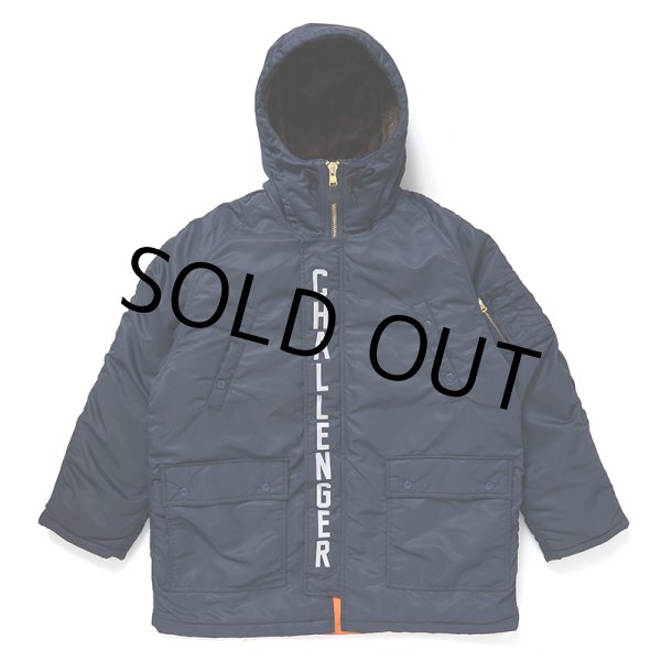 画像1: CHALLENGER/CLASSIC FLIGHT JACKET（NAVY）［クラシックフライトJKT-24秋冬］ (1)