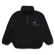 画像1: CHALLENGER/PULLOVER LOGO FLEECE（BLACK）［プルオーバーロゴフリース-24秋冬］ (1)