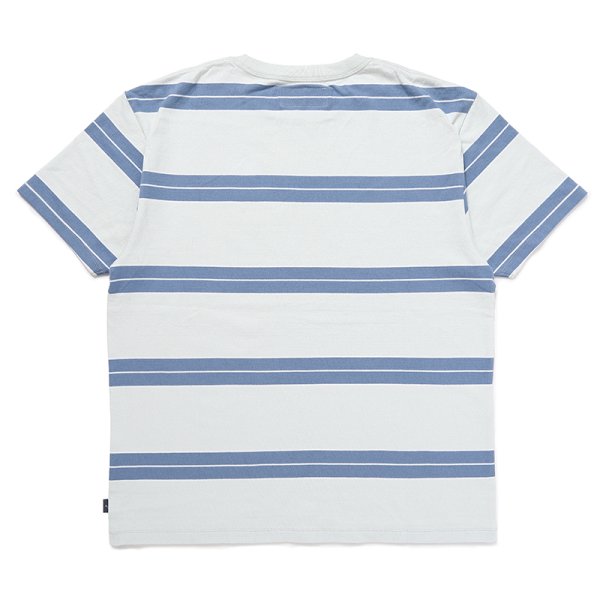 画像2: CHALLENGER/CLASSIC BORDER TEE（IVORY/BLUE GRAY）［クラシックボーダーT-24秋冬］ (2)