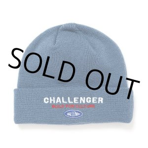 画像: CHALLENGER/SAILOR KNIT CAP（BLUE GRAY）［セーラーニットキャップ-24秋冬］