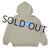 画像: CHALLENGER/BAR LOGO ZIP HOODIE（KHAKI）［ジップフーディー-24秋冬］