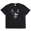 画像1: CHALLENGER/OVAL EAGLE TEE（BLACK）［プリントT-24秋冬］ (1)