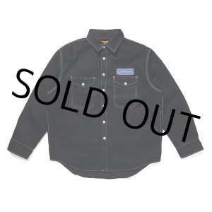 画像: CHALLENGER/DENIM LINING SHIRT（BLACK）［デニムライニングシャツ-24秋冬］