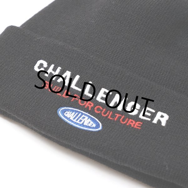 画像3: CHALLENGER/SAILOR KNIT CAP（BLACK）［セーラーニットキャップ-24秋冬］ (3)