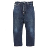 画像: CHALLENGER/CLASSIC WASHED DENIM PANTS（WASHED INDIGO）［クラシックウォッシュドデニムパンツ-24秋冬］