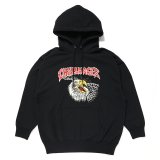 画像: CHALLENGER/EAGLE HEAD HOODIE（BLACK）［プルオーバーパーカー-24秋冬］