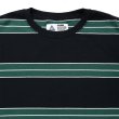 画像3: CHALLENGER/CLASSIC BORDER TEE（BLACK/GREEN）［クラシックボーダーT-24秋冬］ (3)