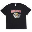 画像1: CHALLENGER/EAGLE HEAD TEE（BLACK）［プリントT-24秋冬］ (1)