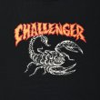 画像3: CHALLENGER/SCORPION C/N SWEAT（BLACK）［クルーネックスウェット-24秋冬］ (3)