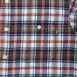 画像4: CHALLENGER/COUNTRY PLAID SHIRT（LT BLUE/ORANGE）［カントリーチェックシャツ-24秋冬］ (4)