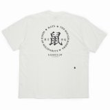 画像: RATS/鼠 TEE（WHITE）［プリントT-24春夏］