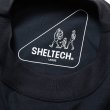 画像4: CALEE/× SHELTECH CL SNAKE LOGO DROP SHOULDER TEE（BLACK）［ドロップショルダーポケT-24春夏］ (4)