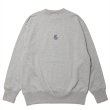 画像2: ROTTWEILER/RTTW SWEATER（GRAY）［クルースウェット-24秋冬］ (2)