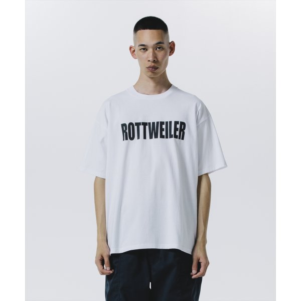 画像5: ROTTWEILER/RW LOGO TEE（WHITE）［プリントT-24秋冬］ (5)