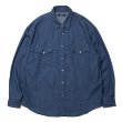 画像1: ROTTWEILER/R9 DENIM SHIRT（INDIGO）［デニムシャツ-24秋冬］ (1)