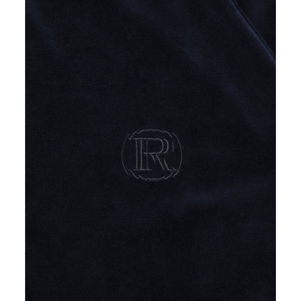 画像4: ROTTWEILER/R9 VELOUR JACKET（NAVY）［ベロアJKT-24秋冬］ (4)