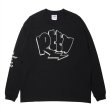 画像1: ROTTWEILER/GRAFFITI LS TEE（BLACK）［プリント長袖T-24秋冬］ (1)