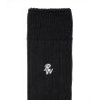 画像3: ROTTWEILER/R9 PURPLES SOX（BLACK）［ソックス-24秋冬］ (3)