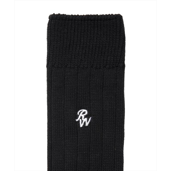 画像3: ROTTWEILER/R9 PURPLES SOX（BLACK）［ソックス-24秋冬］ (3)