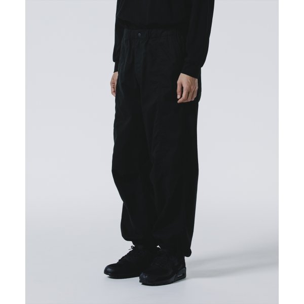 画像3: ROTTWEILER/R9 PARACHUTE PANTS（BLACK）［パラシュートパンツ-24秋冬］ (3)