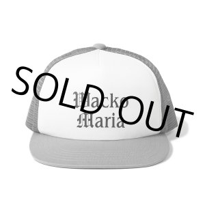 画像: WACKO MARIA/MESH CAP（GRAY/WHITE）［メッシュキャップ-24春夏］