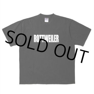 画像: ROTTWEILER/RW LOGO TEE（CHARCOAL）［プリントT-24秋冬］