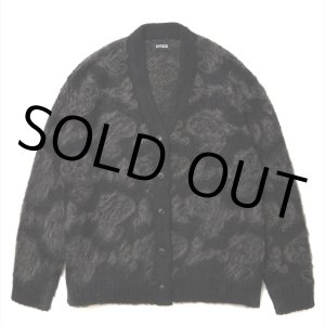 画像: ROTTWEILER/R9 MOHAIR CARDIGAN（BLACK）［モヘアカーディガン-24秋冬］